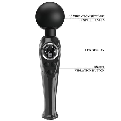 10-PRETTY LOVE - Skyler Black, 10 vibration functions 9 speed levels-10