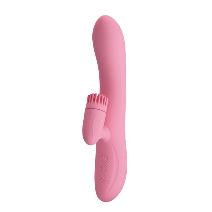 2-Wibrator z obrotowym masażerem łechtaczki 20cm usb-2