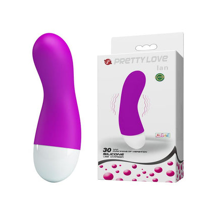 1-Silikonowy masażer łechtaczki mini wibrator 12cm-1