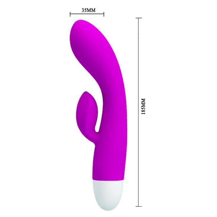 6-Wibrator królik punkt g masażer łechtaczki 15cm-6