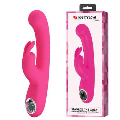1-PRETTY LOVE - Lamar dark Pink, 10 vibration functions 9 speed levels-1