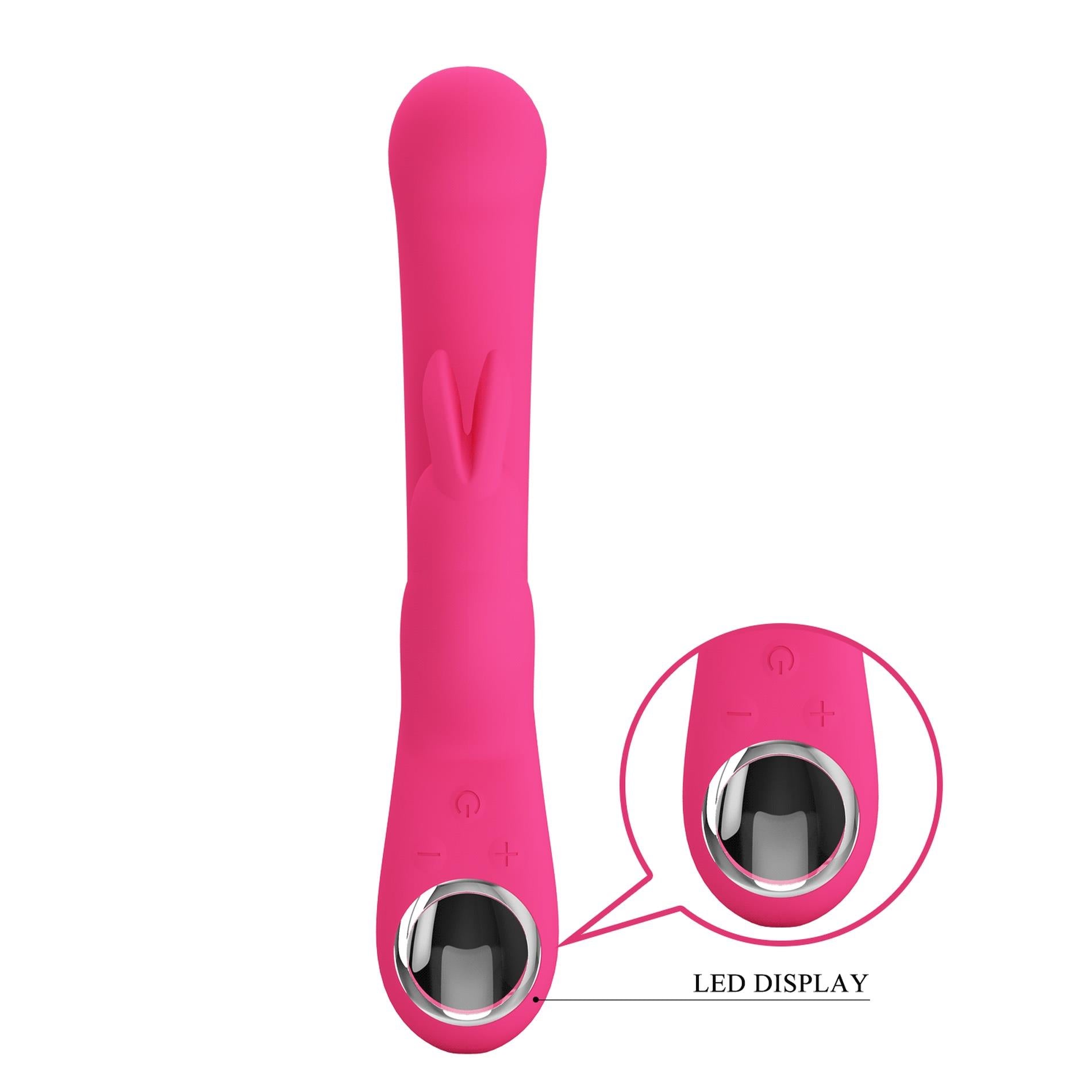 3-PRETTY LOVE - Lamar dark Pink, 10 vibration functions 9 speed levels-3