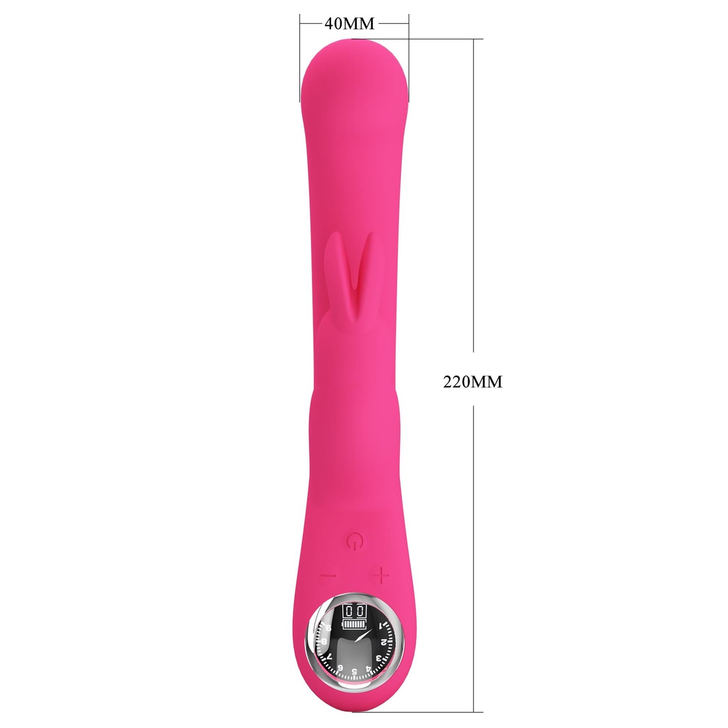 11-PRETTY LOVE - Lamar dark Pink, 10 vibration functions 9 speed levels-11