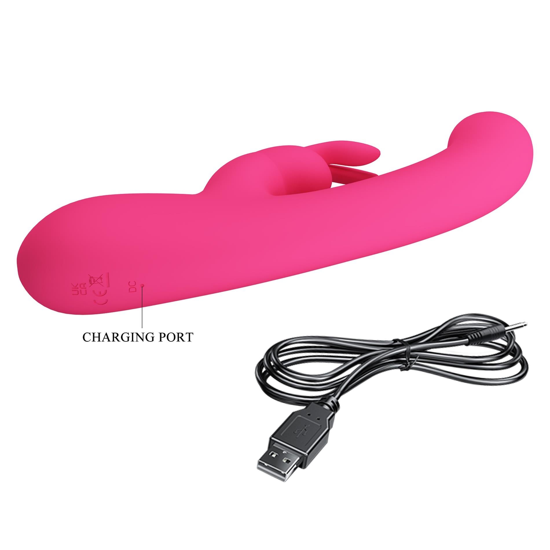 10-PRETTY LOVE - Lamar Pink, 10 vibration functions 9 speed levels-10