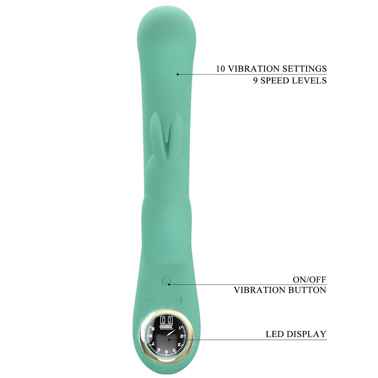 10-PRETTY LOVE - Lamar Green, 10 vibration functions 9 speed levels-10