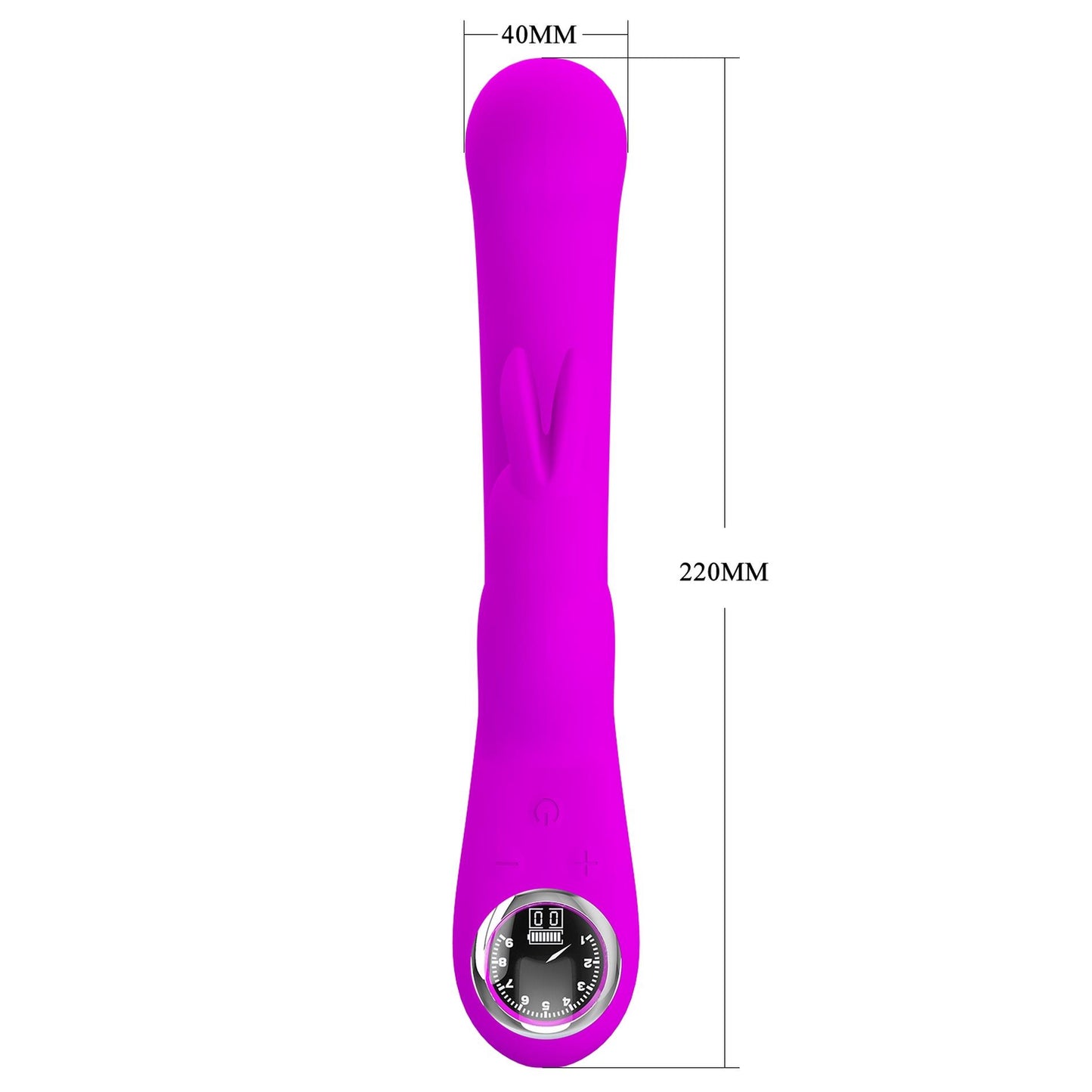 12-PRETTY LOVE - Lamar Purple, 10 vibration functions 9 speed levels-12