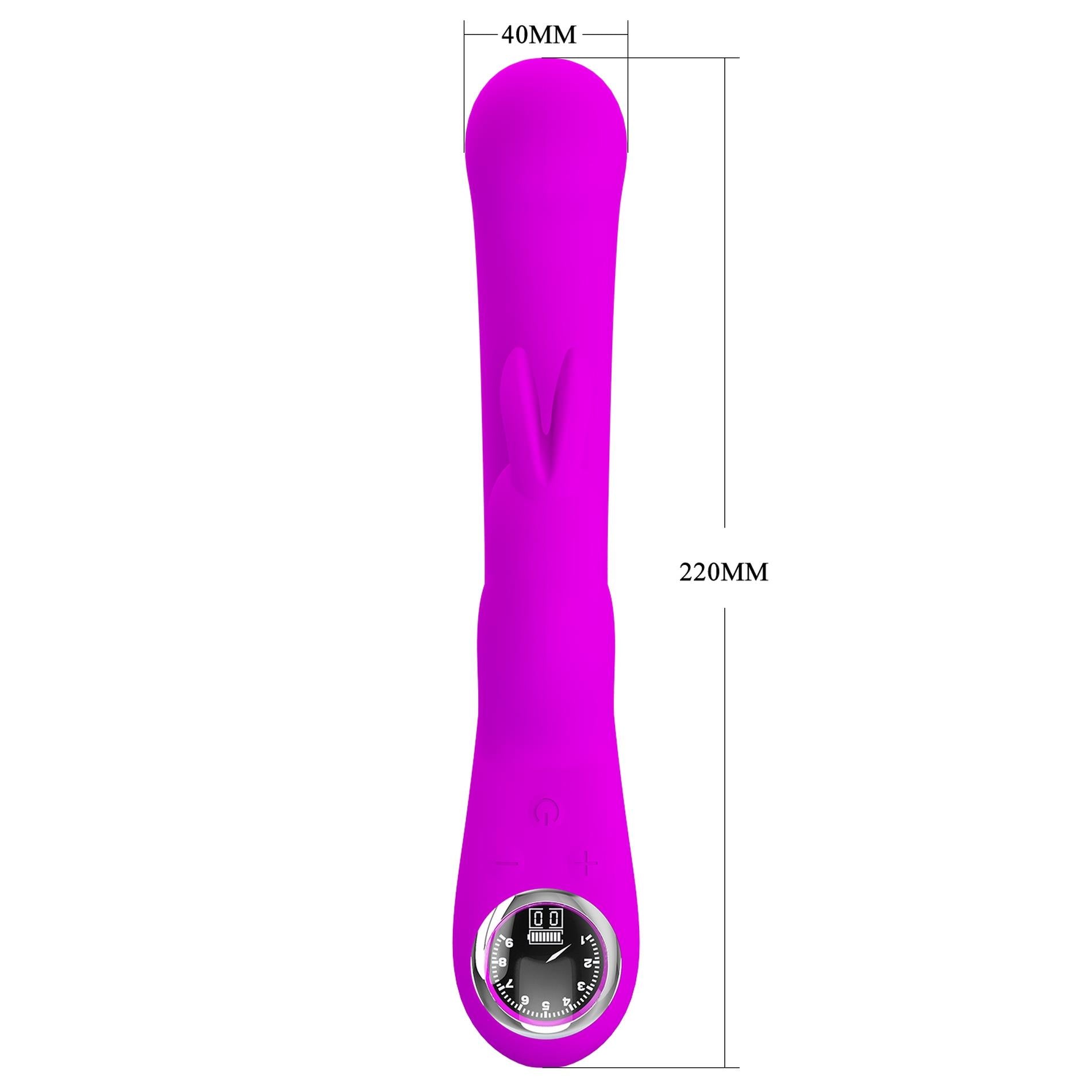 12-PRETTY LOVE - Lamar Purple, 10 vibration functions 9 speed levels-12