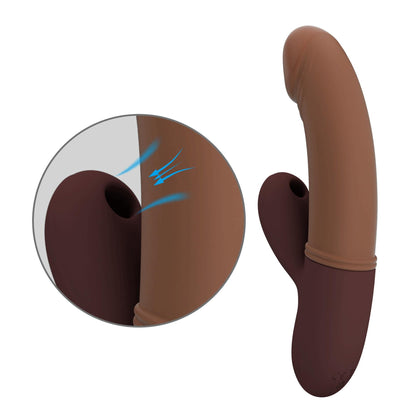 2-Wibrator królik powietrzny masażer łechtaczki stymulator punktu G USB-2
