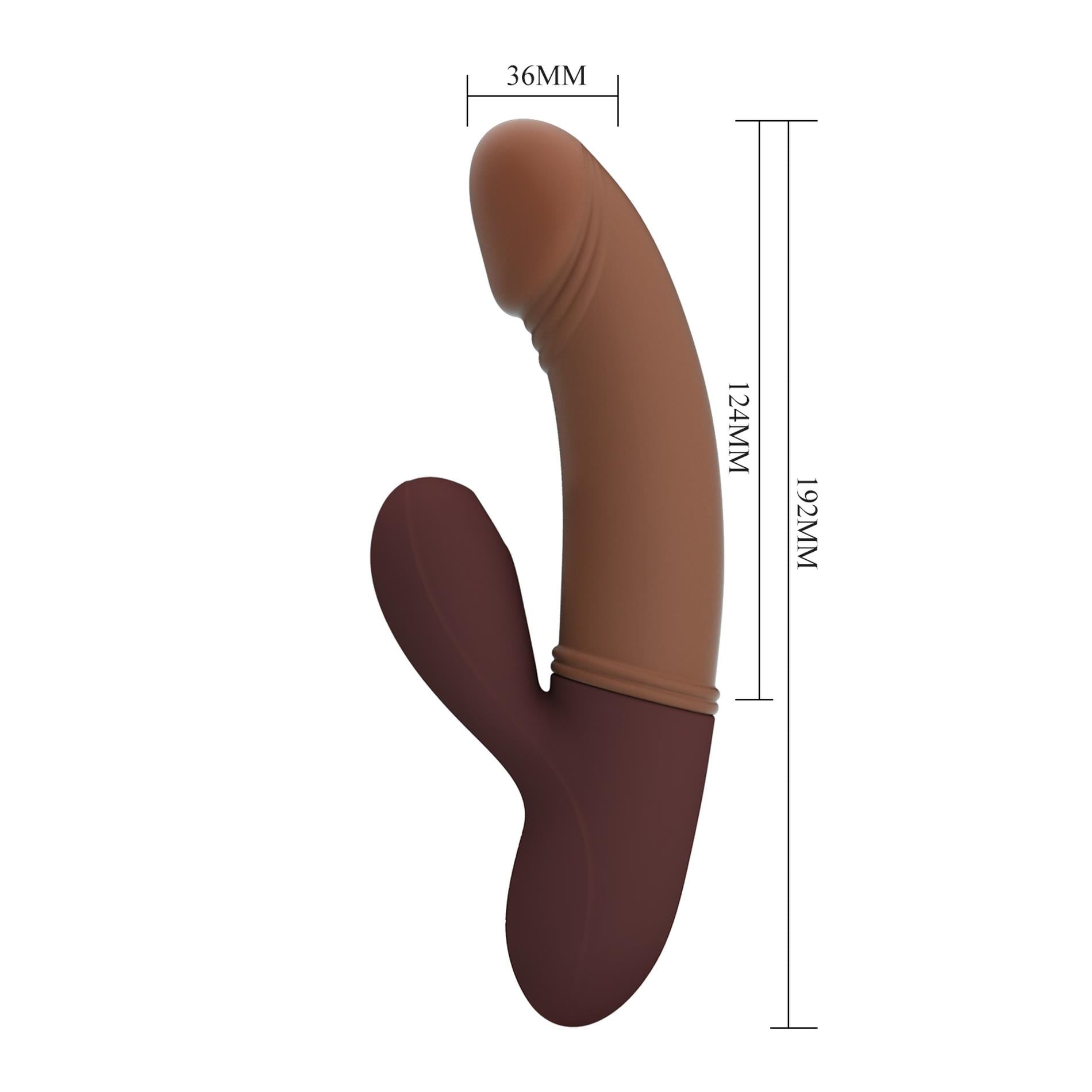 8-Wibrator królik powietrzny masażer łechtaczki stymulator punktu G USB-8