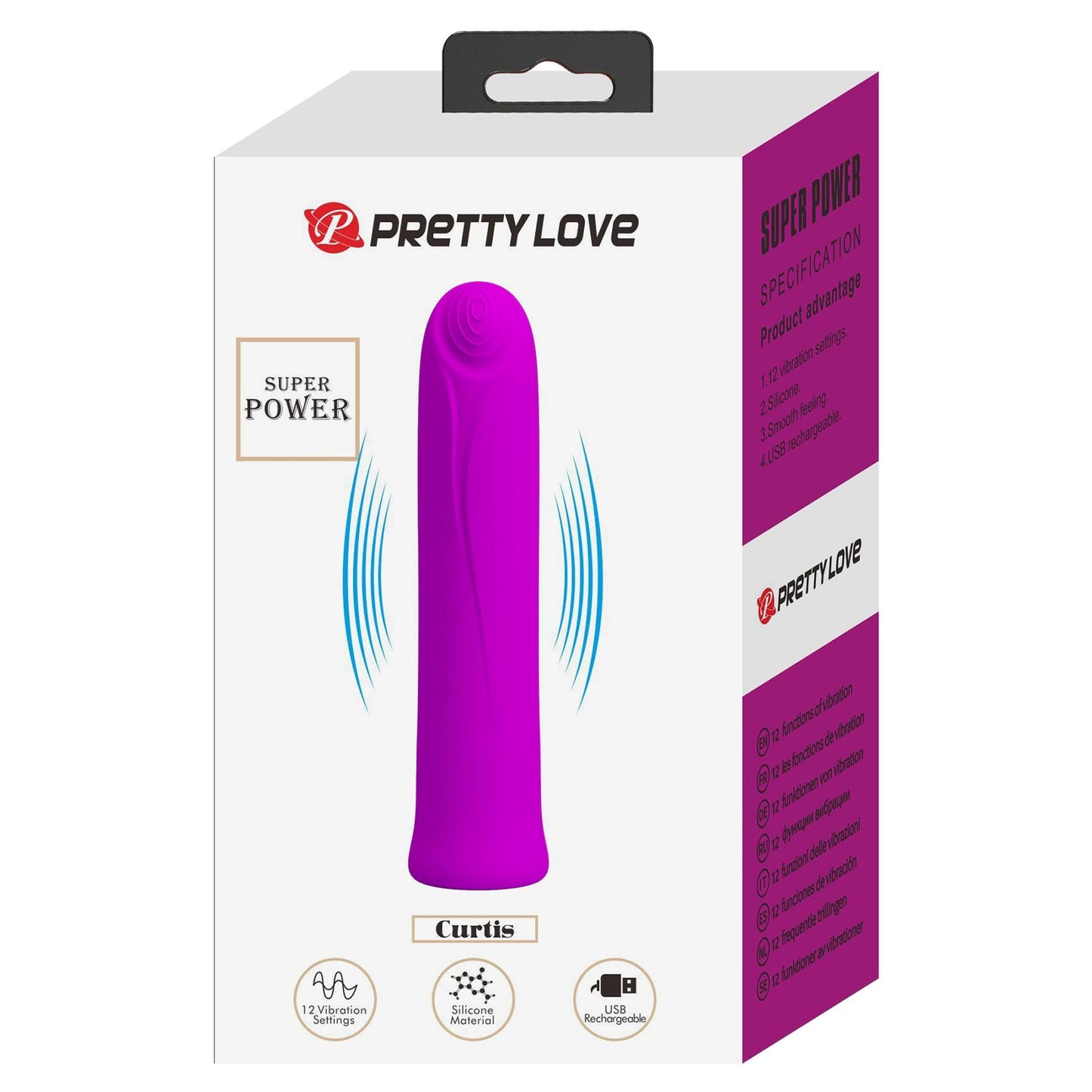 10-PRETTY LOVE - Curtis, 12 vibration functions Memory function-10
