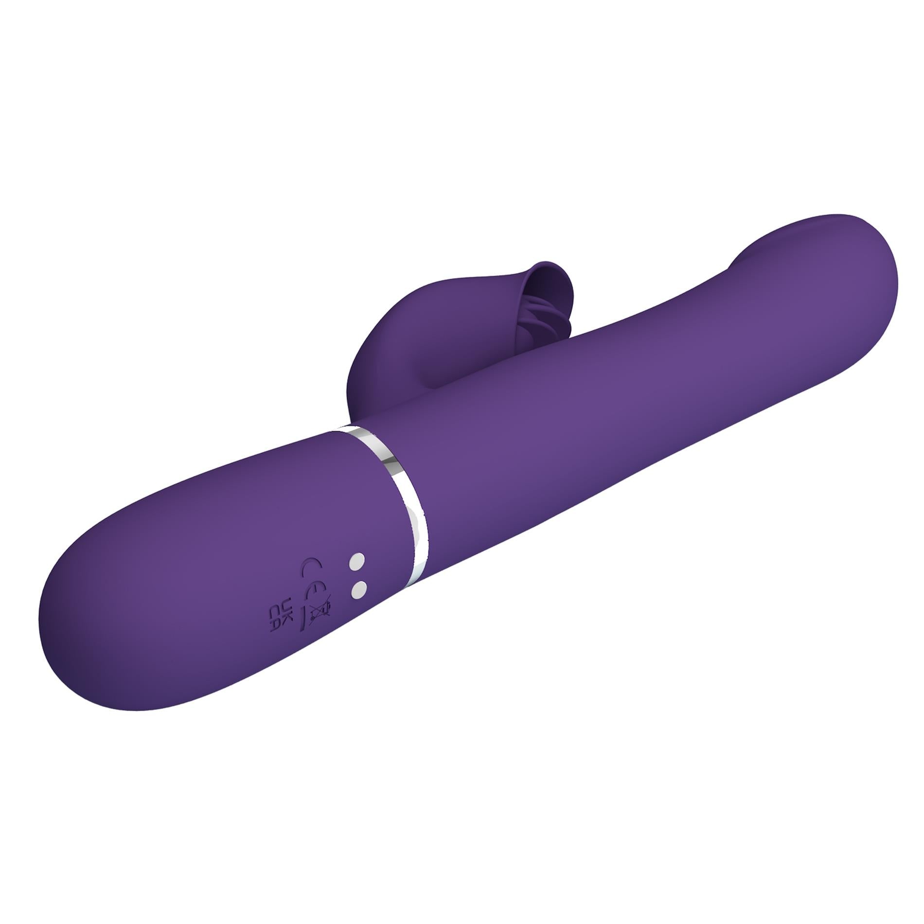 8-PRETTY LOVE - Falin dark Purple, 7 vibration functions 4 rolling functions Memory function-8