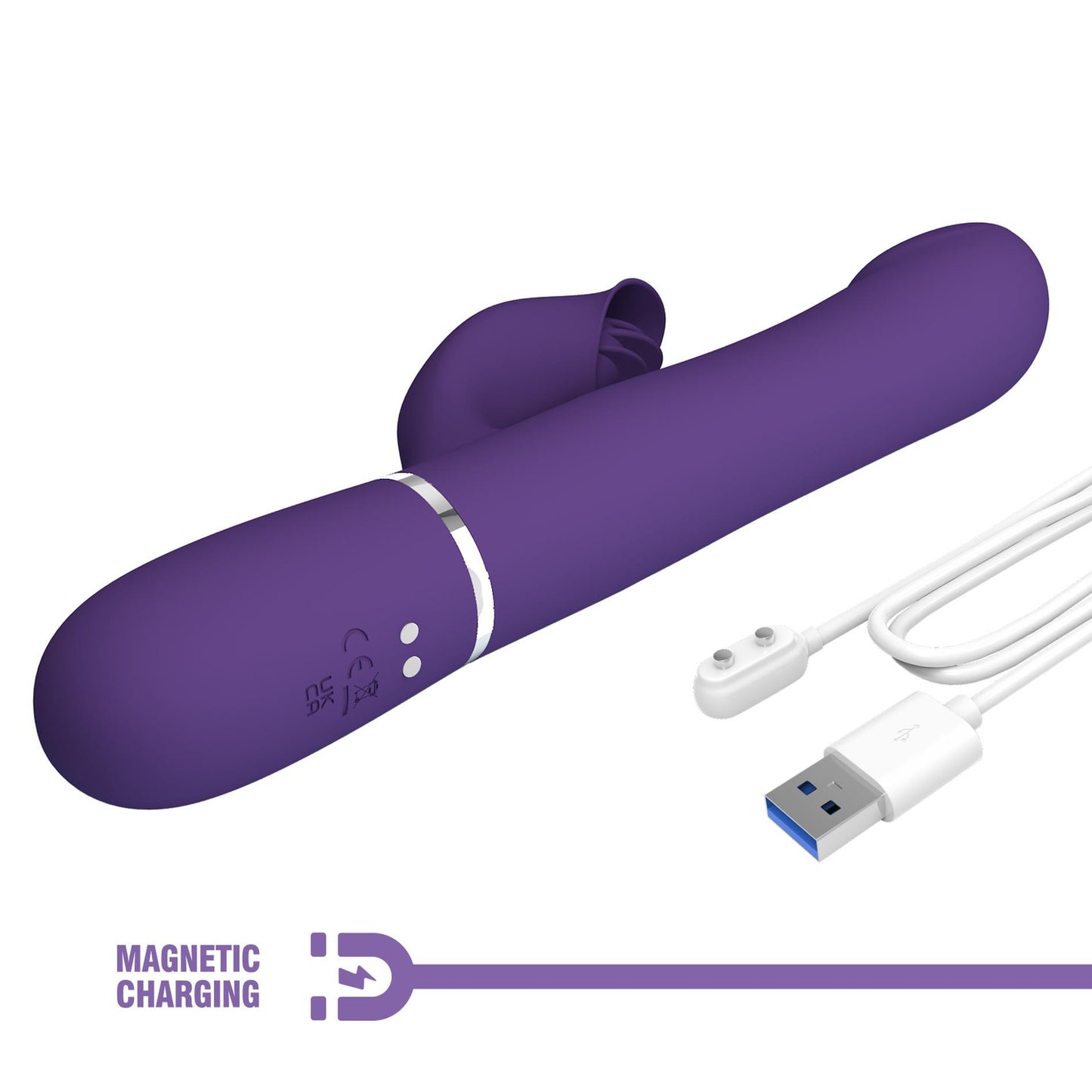 11-PRETTY LOVE - Falin dark Purple, 7 vibration functions 4 rolling functions Memory function-11