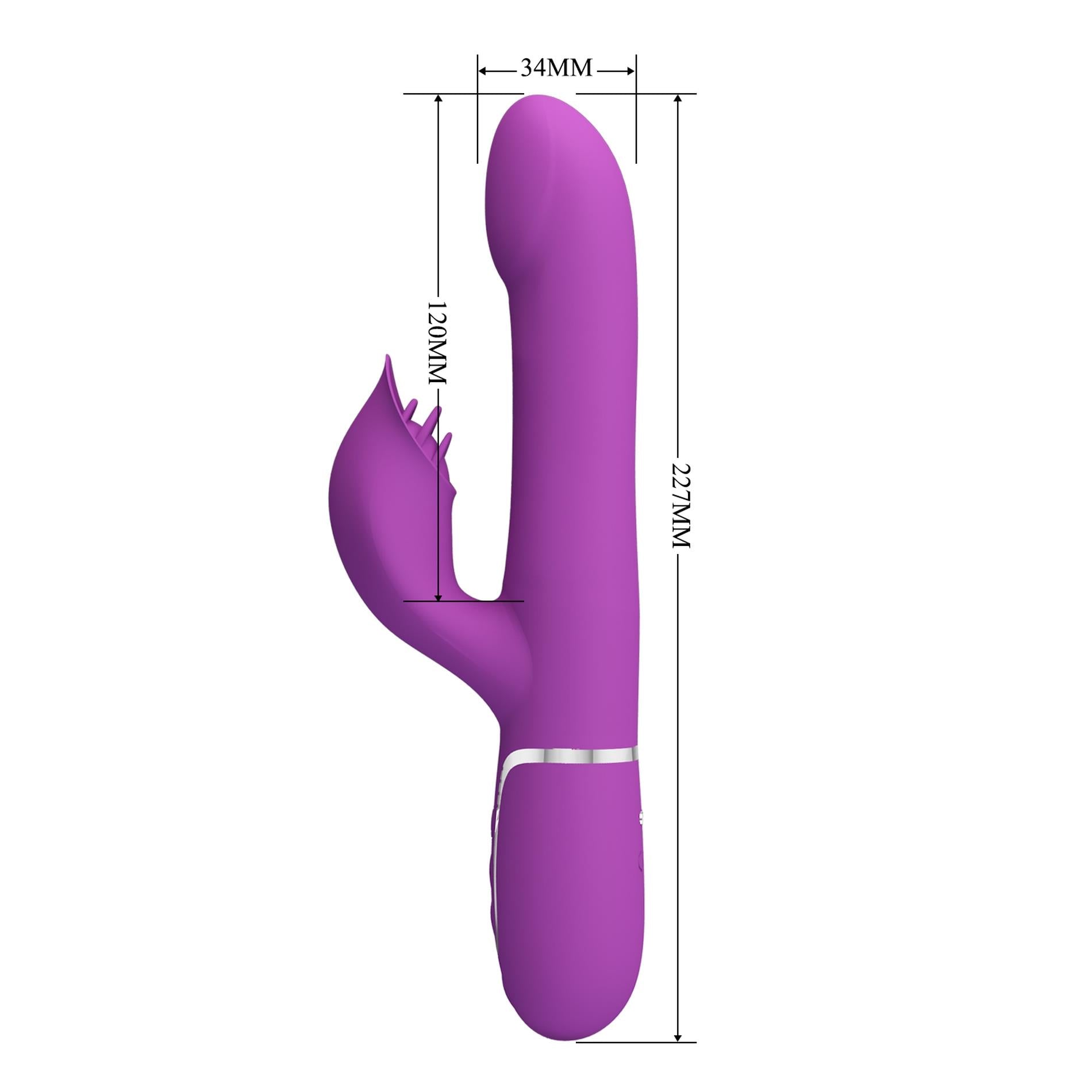 9-PRETTY LOVE - Falin Purple, 7 vibration functions 4 rolling functions Memory function-9