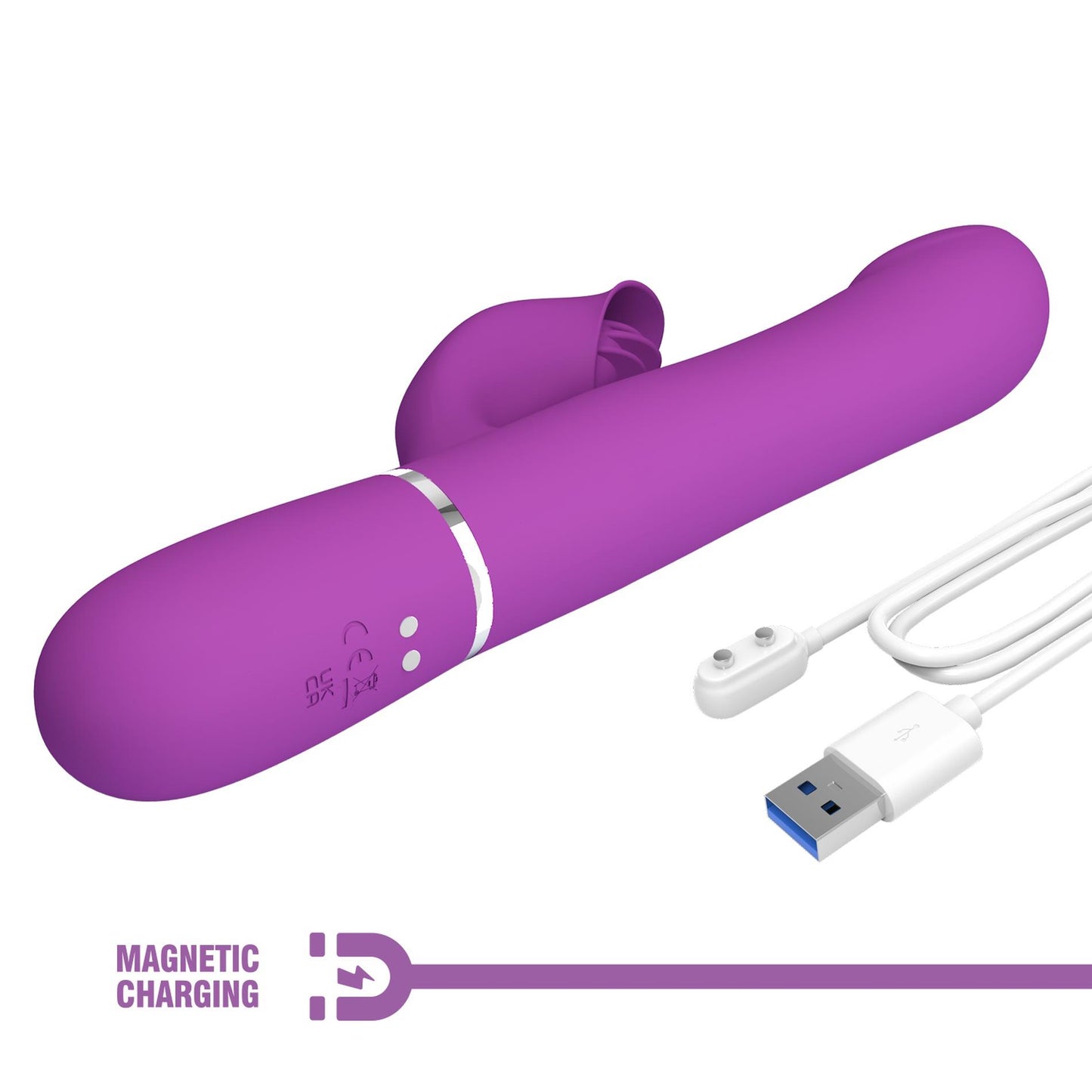 11-PRETTY LOVE - Falin Purple, 7 vibration functions 4 rolling functions Memory function-11