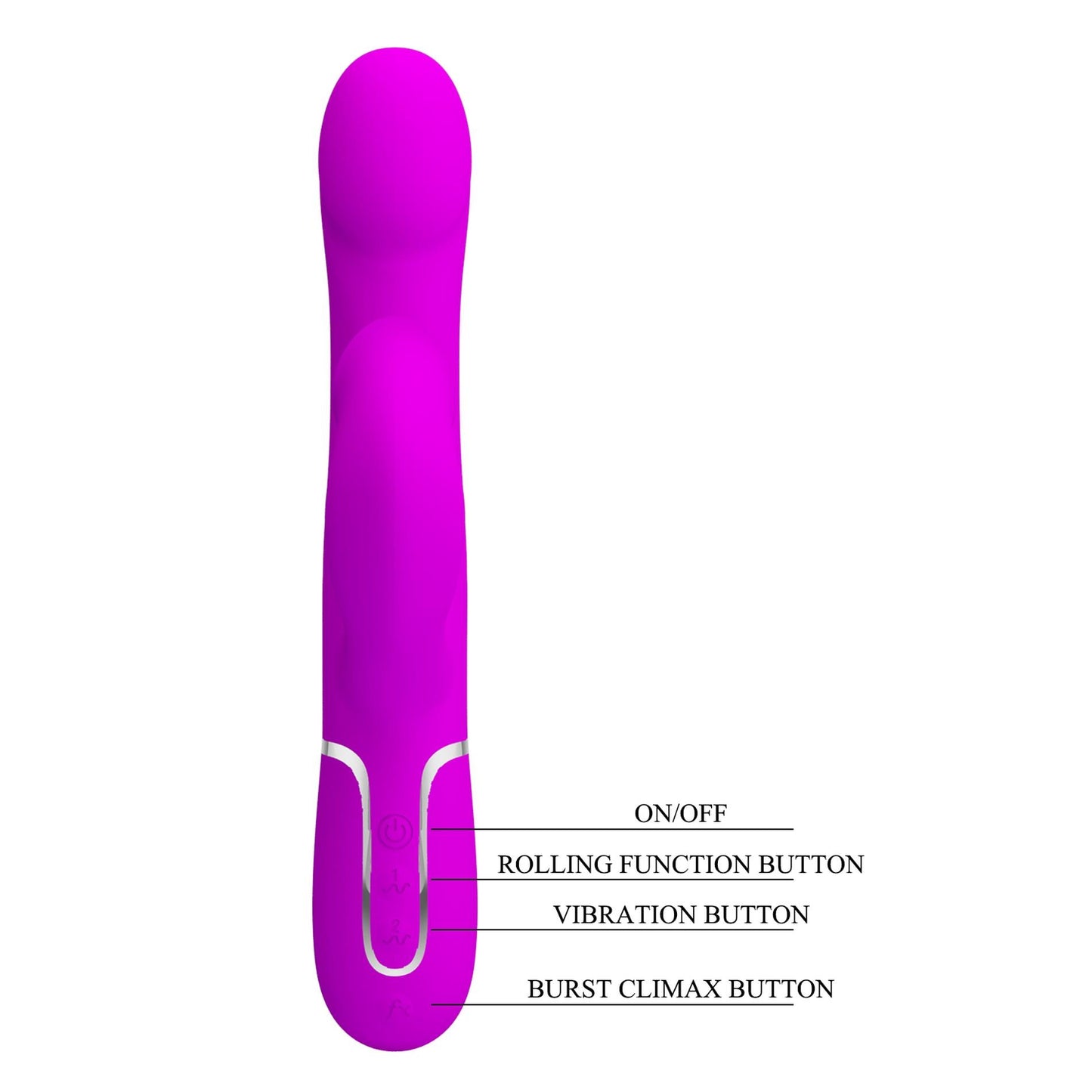 10-PRETTY LOVE - Twinkled Tenderness Purple, 7 vibration functions 4 rolling functions Memory function-10