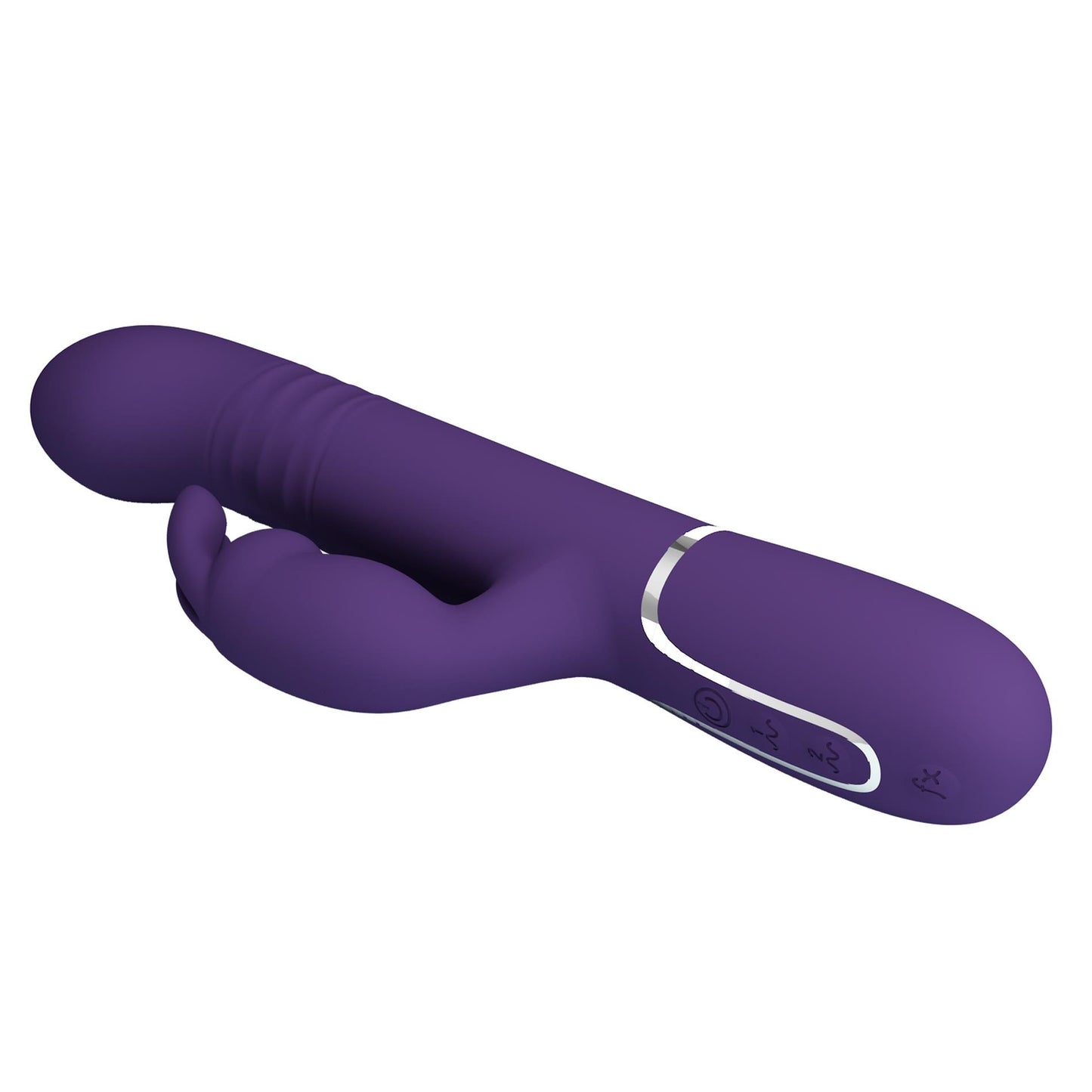 7-PRETTY LOVE - Coale dark Purple, 7 vibration functions 4 rotation functions 4 thrusting settings-7