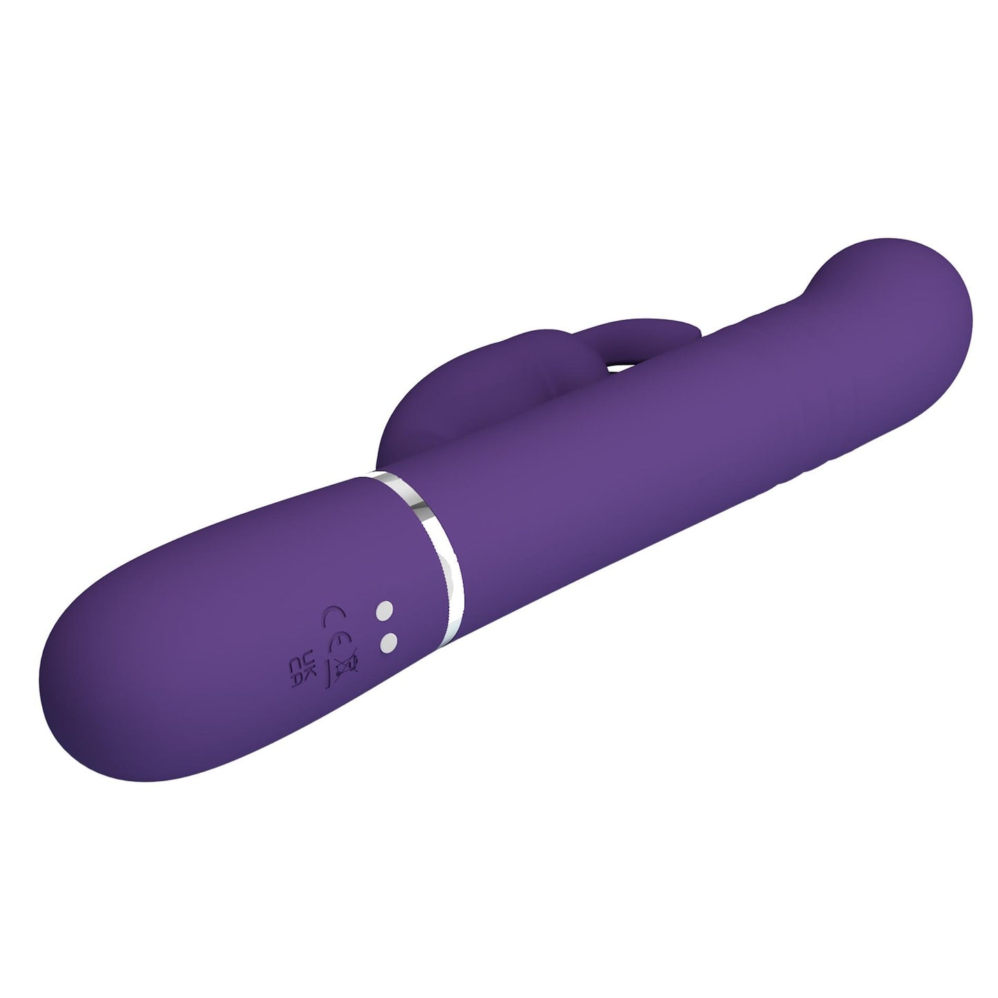 8-PRETTY LOVE - Coale dark Purple, 7 vibration functions 4 rotation functions 4 thrusting settings-8