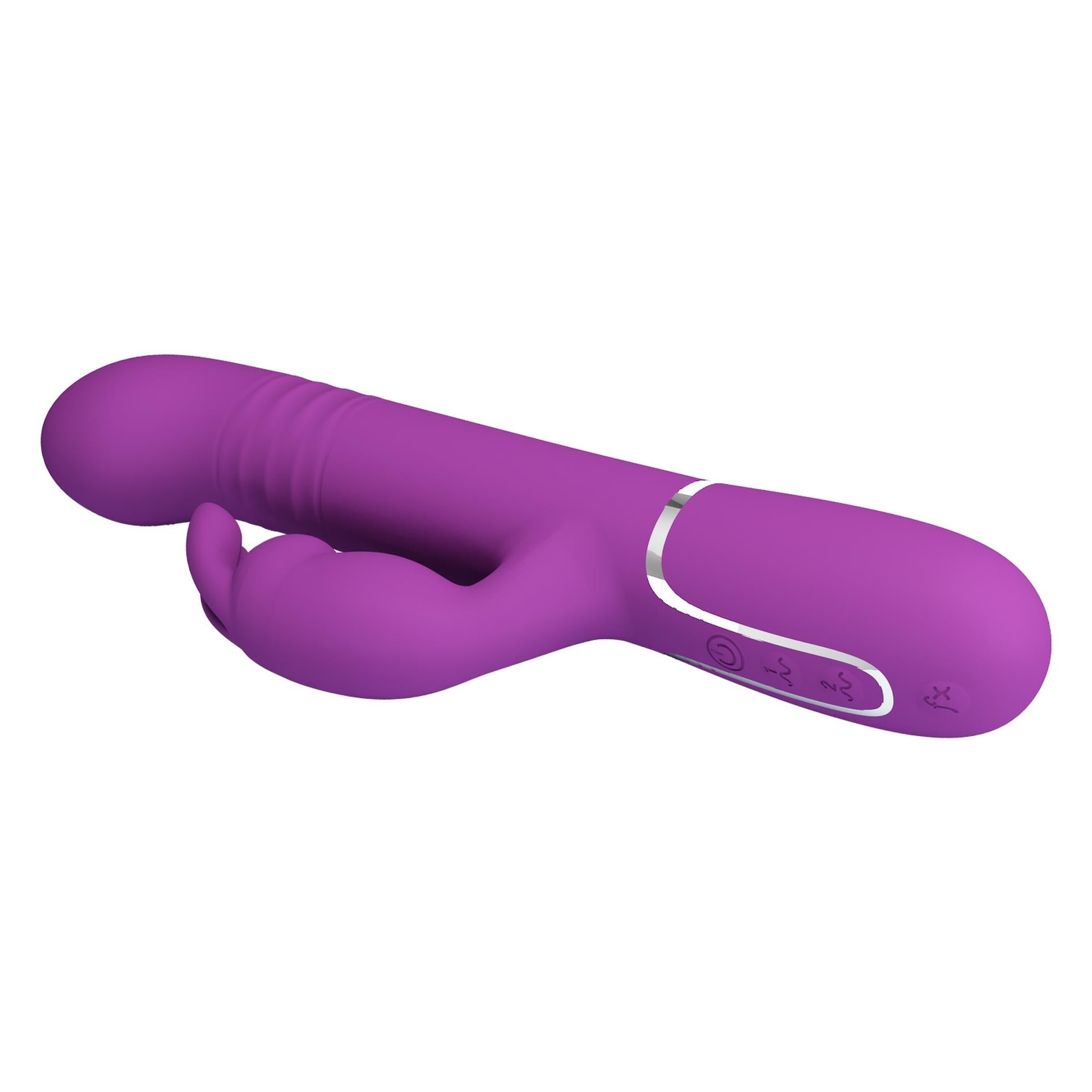 7-PRETTY LOVE - Coale Purple, 7 vibration functions 4 rotation functions 4 thrusting settings-7