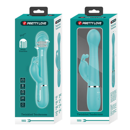 12-PRETTY LOVE - Twinkled Tenderness, 7 vibration functions 4 thrusting settings 4 rotation functions-12