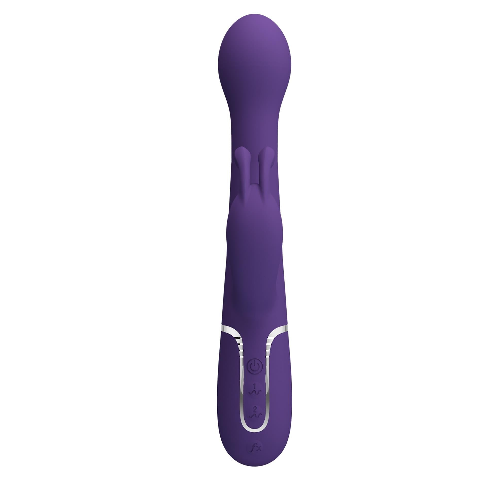 4-PRETTY LOVE - Dejon dark Purple, 7 vibration functions 4 thrusting settings 4 rotation functions-4