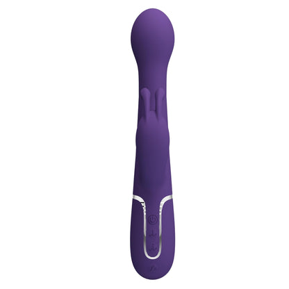 4-PRETTY LOVE - Dejon dark Purple, 7 vibration functions 4 thrusting settings 4 rotation functions-4