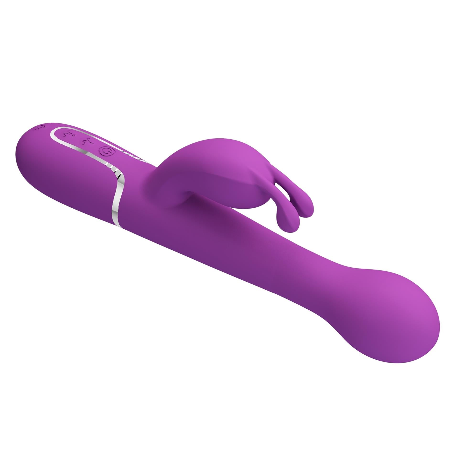 5-PRETTY LOVE - Dejon Purple, 7 vibration functions 4 thrusting settings 4 rotation functions-5