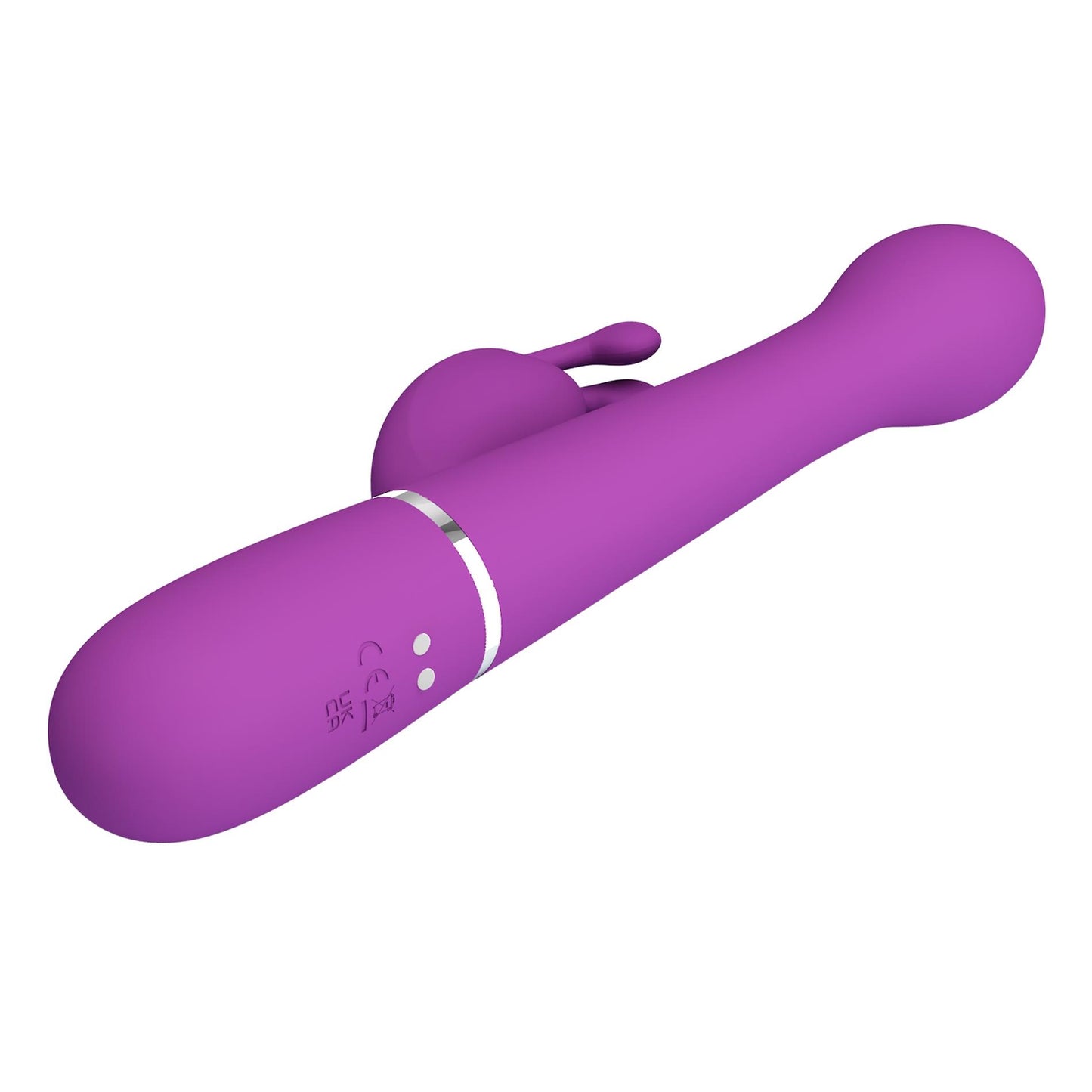 8-PRETTY LOVE - Dejon Purple, 7 vibration functions 4 thrusting settings 4 rotation functions-8