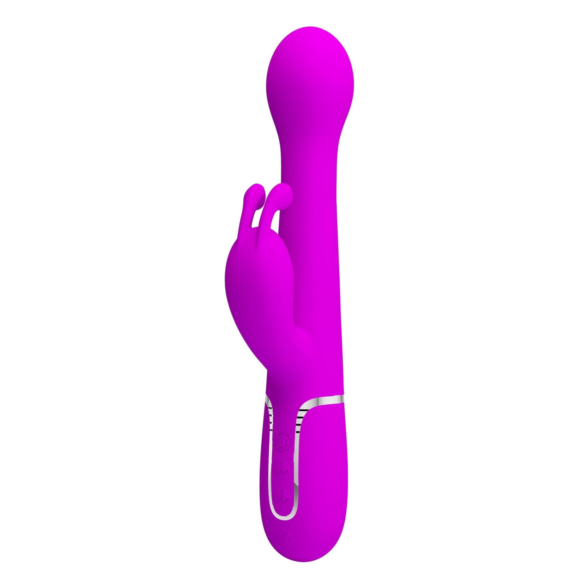 3-PRETTY LOVE - Twinkled Tenderness Purple, 7 vibration functions 4 thrusting settings 4 rotation functions-3