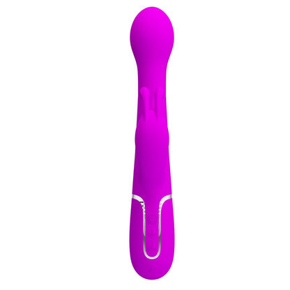 4-PRETTY LOVE - Twinkled Tenderness Purple, 7 vibration functions 4 thrusting settings 4 rotation functions-4