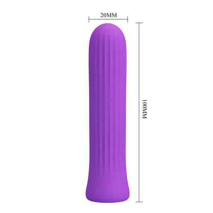 6-PRETTY LOVE - Blanche Dark Purple, 12 vibration functions Memory function-6