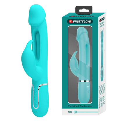 1-PRETTY LOVE - Kampas Green, 7 vibration functions 4 licking settings-1