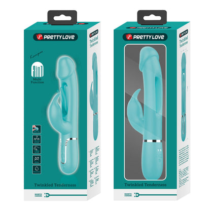 12-PRETTY LOVE - Kampas Green, 7 vibration functions 4 licking settings-12