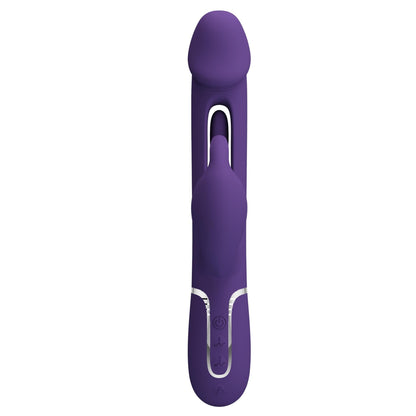 4-PRETTY LOVE - Kampas dark Purple, 7 vibration functions 4 licking settings-4