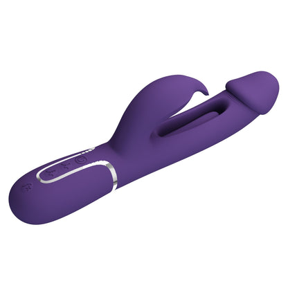 6-PRETTY LOVE - Kampas dark Purple, 7 vibration functions 4 licking settings-6