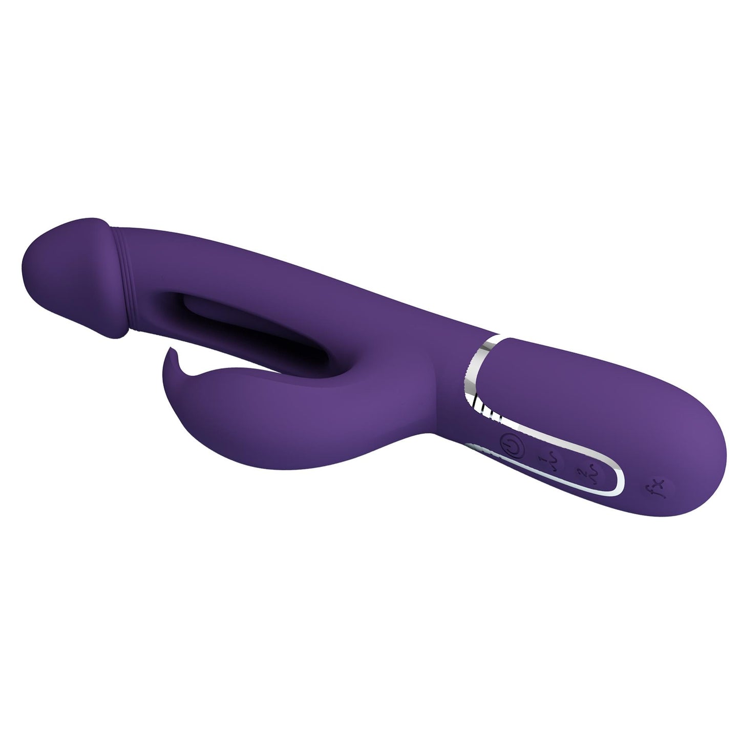 7-PRETTY LOVE - Kampas dark Purple, 7 vibration functions 4 licking settings-7