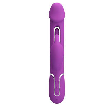 4-PRETTY LOVE - Kampas Purple, 7 vibration functions 4 licking settings-4