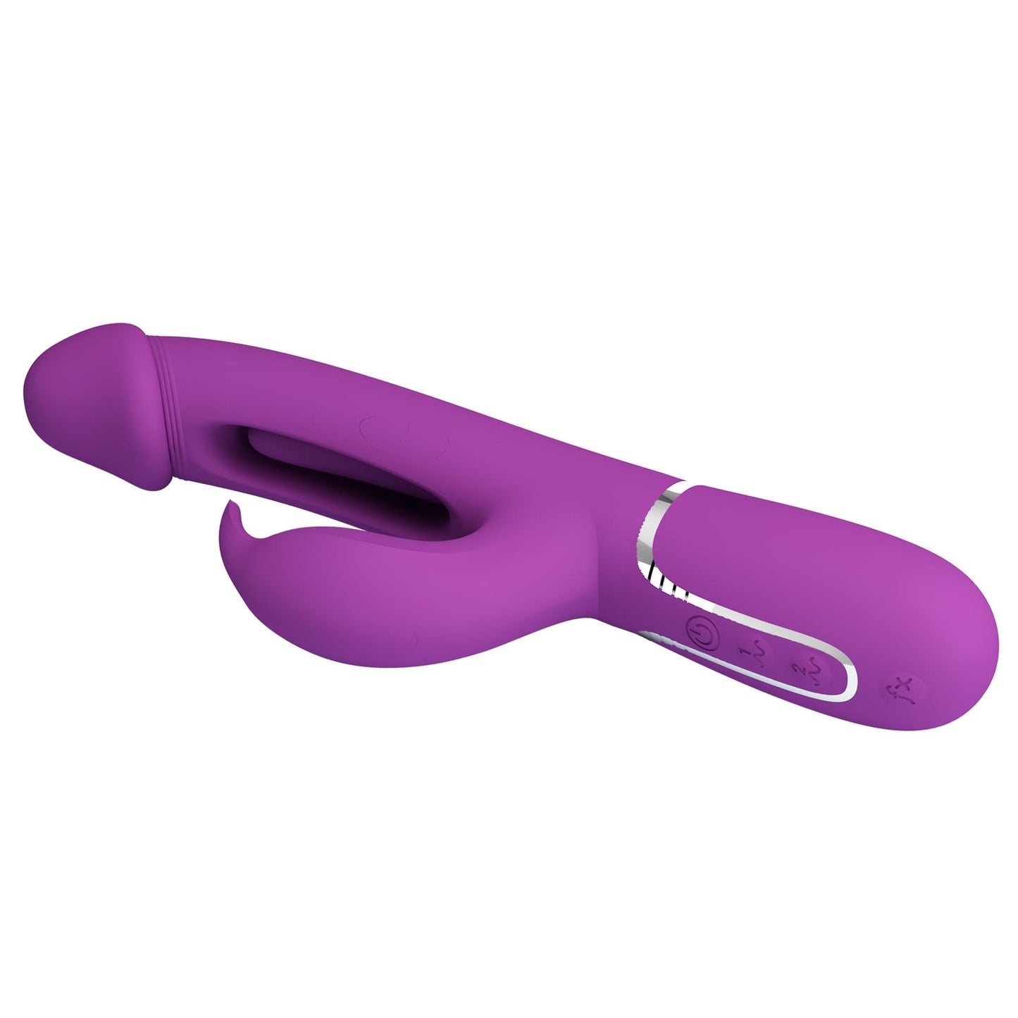 7-PRETTY LOVE - Kampas Purple, 7 vibration functions 4 licking settings-7