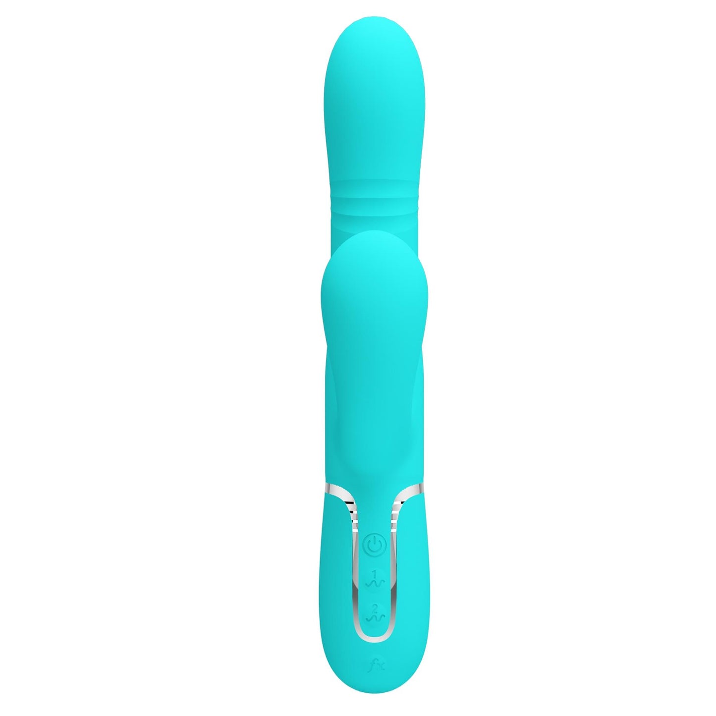 4-PRETTY LOVE - Mariana light blue, 7 vibration functions, 7 thrusting settings, 4 rolling functions, 4 nodding functions-4