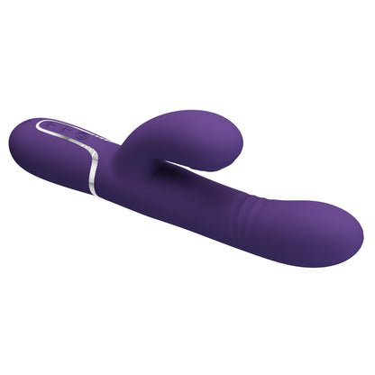 5-PRETTY LOVE - Mariana dark purple, 7 vibration functions, 7 thrusting settings, 4 rolling functions,4 nodding functions-5