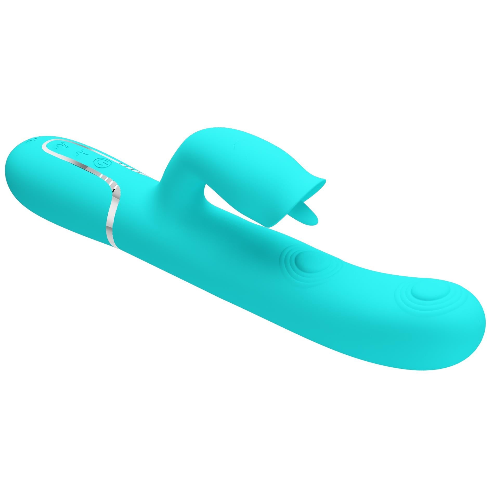 5-PRETTY LOVE - Gigi light blue, 7 thumping functions 7 licking modes-5