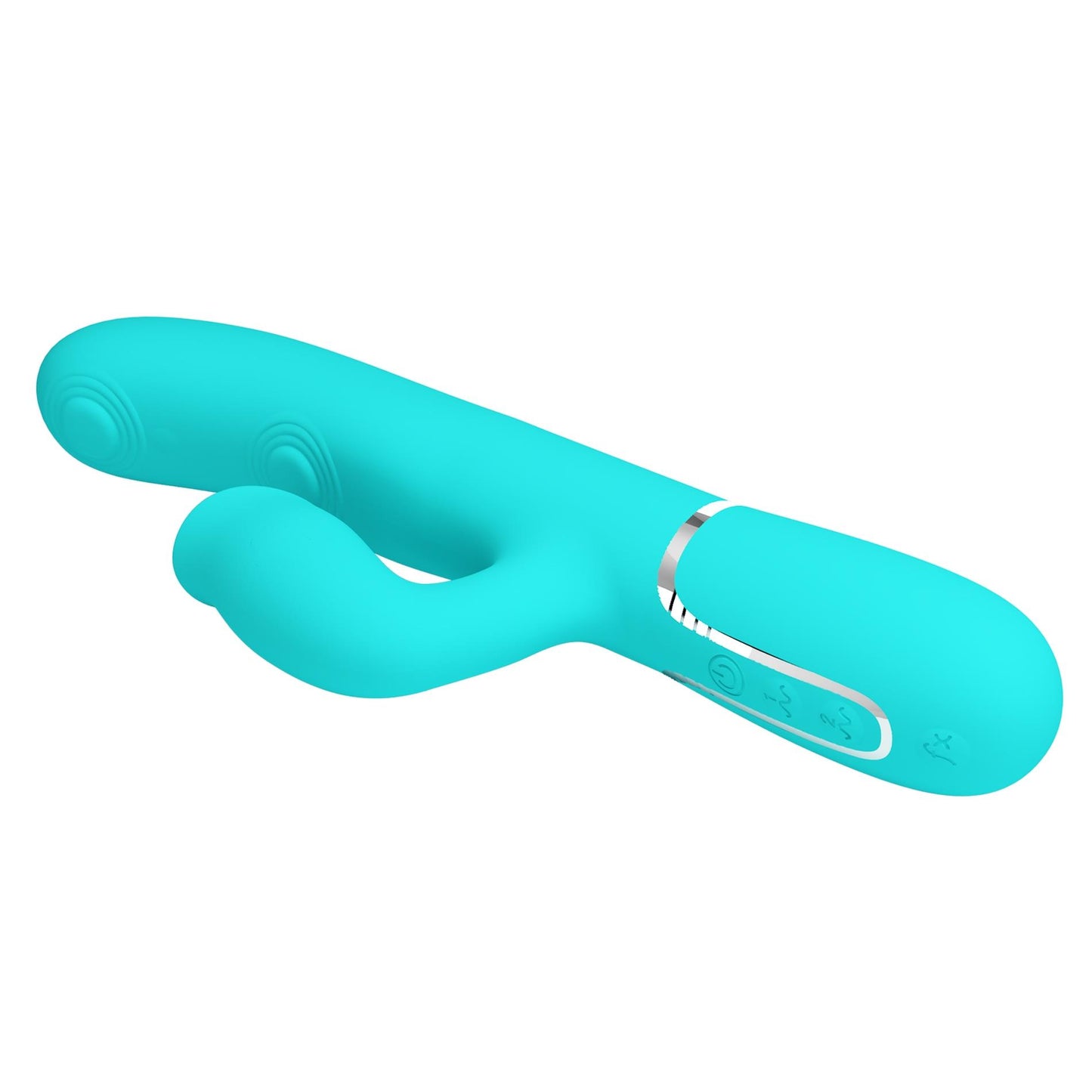 7-PRETTY LOVE - Gigi light blue, 7 thumping functions 7 licking modes-7
