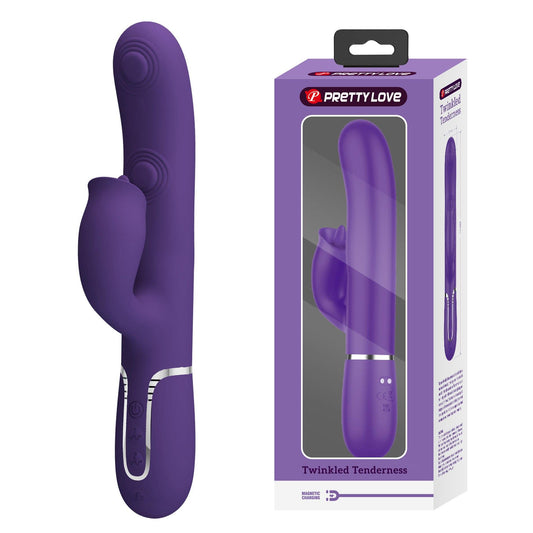 1-PRETTY LOVE - Gigi dark purple, 7 thumping functions 7 licking modes-1