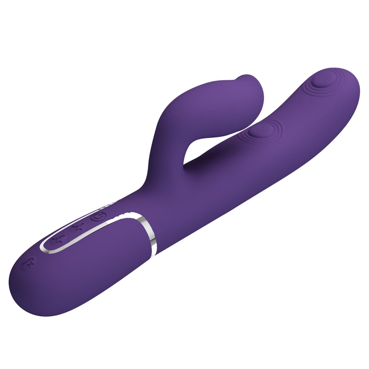 6-PRETTY LOVE - Gigi dark purple, 7 thumping functions 7 licking modes-6