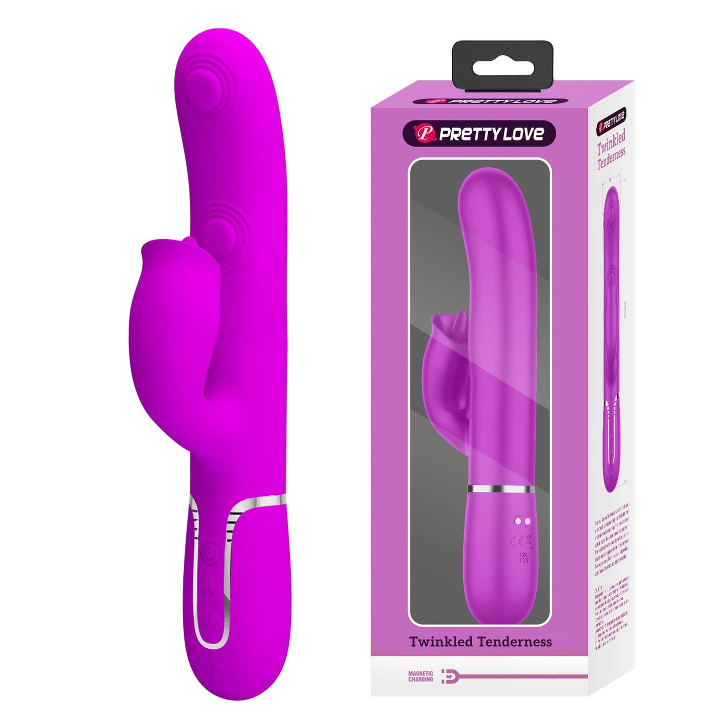 1-PRETTY LOVE - Gigi Purple, 7 thumping functions 7 licking modes-1