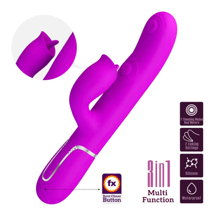 2-PRETTY LOVE - Gigi Purple, 7 thumping functions 7 licking modes-2
