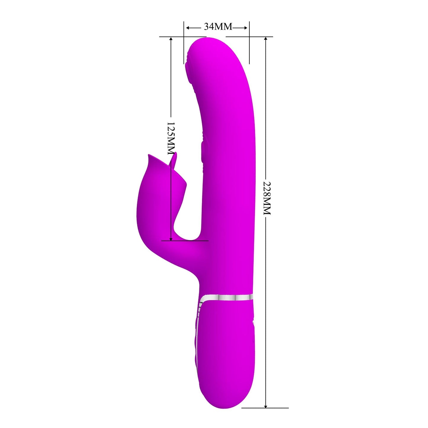 9-PRETTY LOVE - Gigi Purple, 7 thumping functions 7 licking modes-9