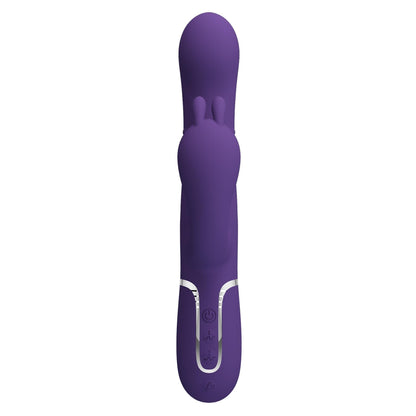 4-PRETTY LOVE - Cammy Dark Purple, Twinkled Tenderness, 7 thumping functions 7 vibration functions 4 rolling functions-4