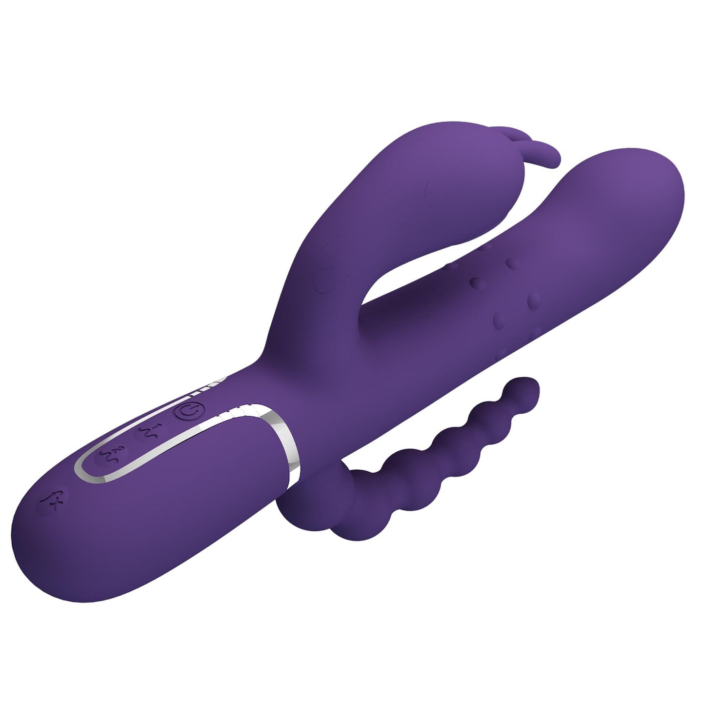 5-PRETTY LOVE - Cammy Dark Purple, Twinkled Tenderness, 7 thumping functions 7 vibration functions 4 rolling functions-5