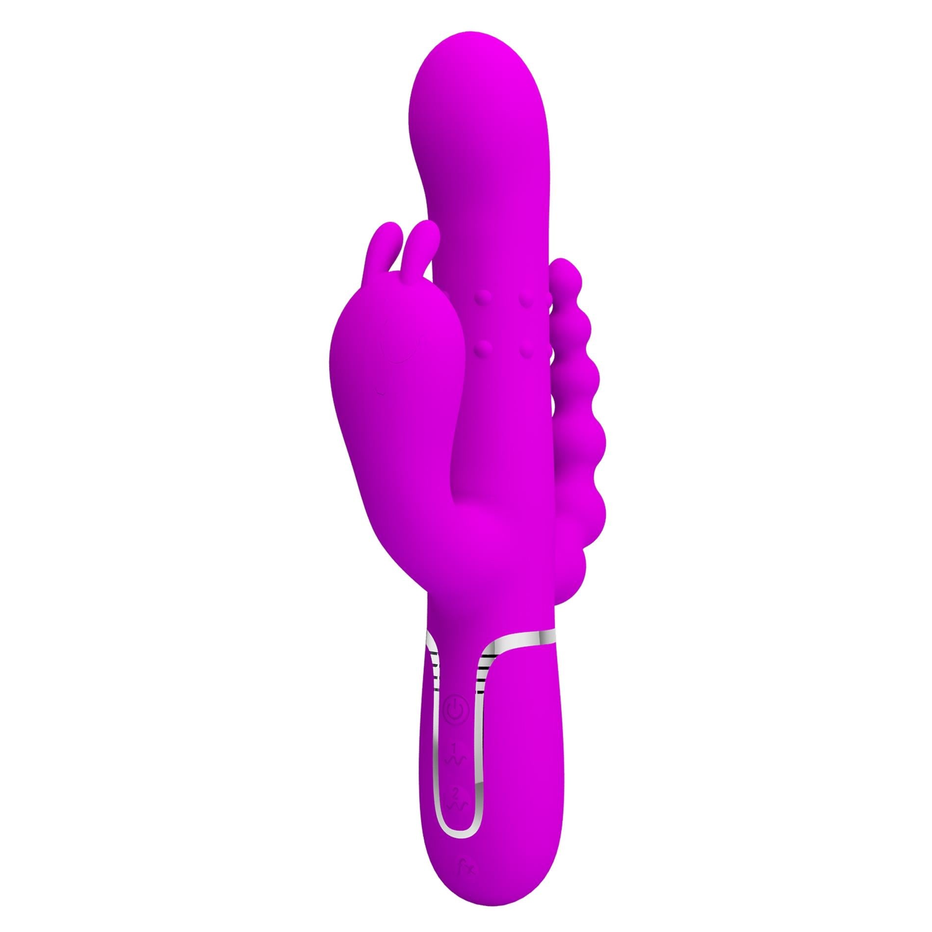 3-PRETTY LOVE - Cammy Purple, Twinkled Tenderness, 7 thumping functions 7 vibration functions 4 rolling functions-3