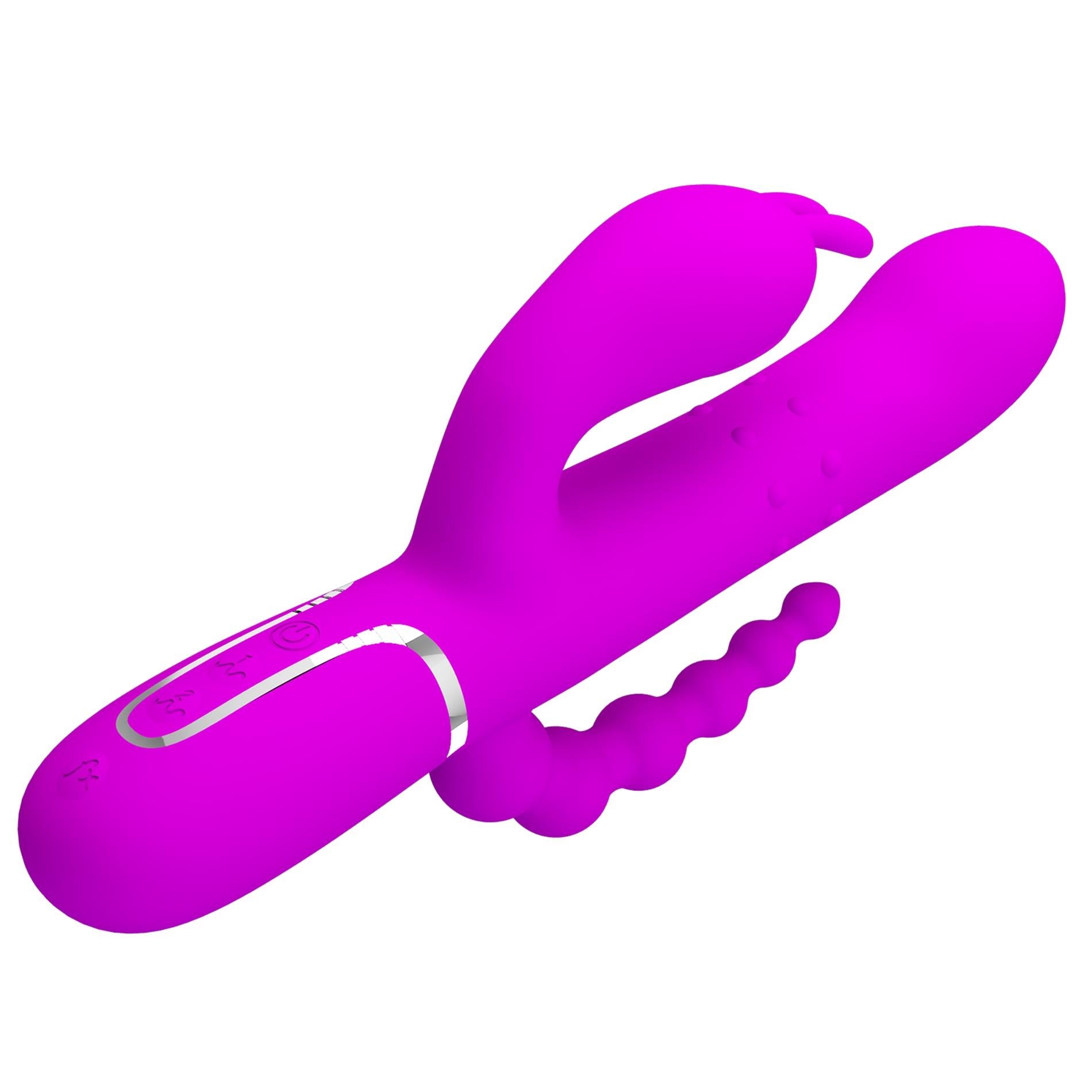 5-PRETTY LOVE - Cammy Purple, Twinkled Tenderness, 7 thumping functions 7 vibration functions 4 rolling functions-5